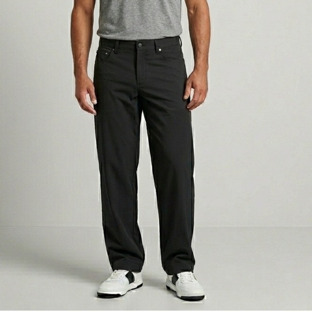 Tommy Bahama Mens Island Zone Performance 5 Pocket Pants Black 40x30 ST124396‎